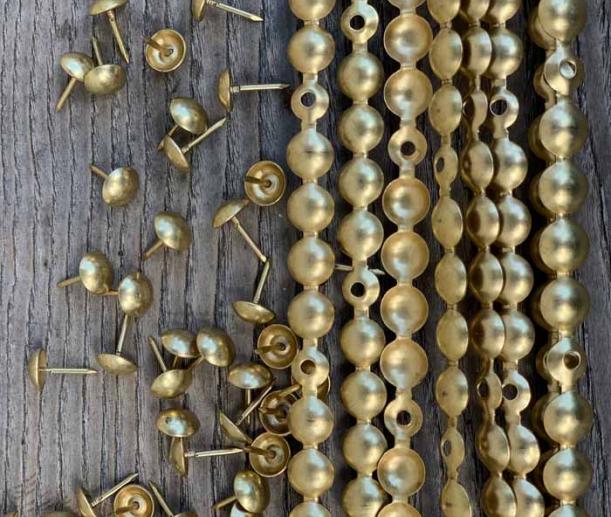 Гвоздевая лента Sari Gold, диаметр 11мм | Mebtextile